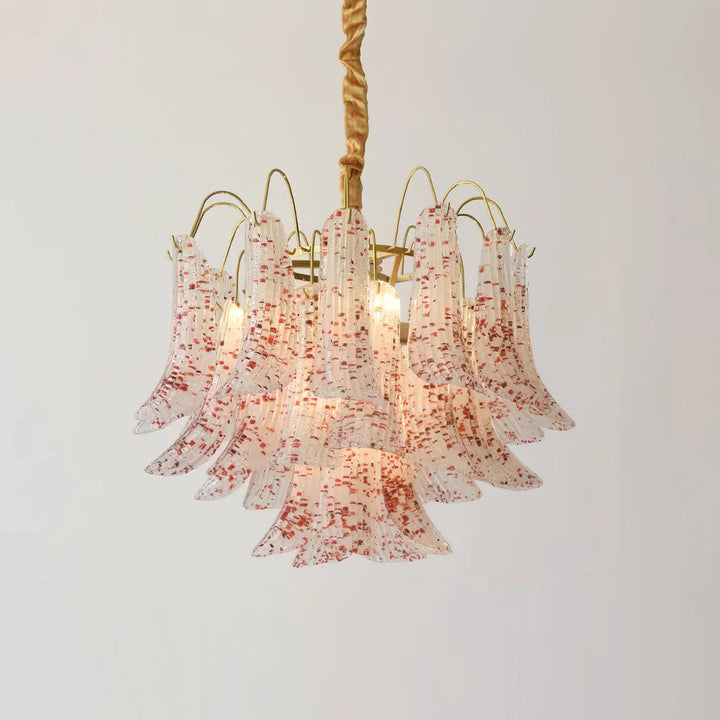 Morvian Murano Glass Chandelier
