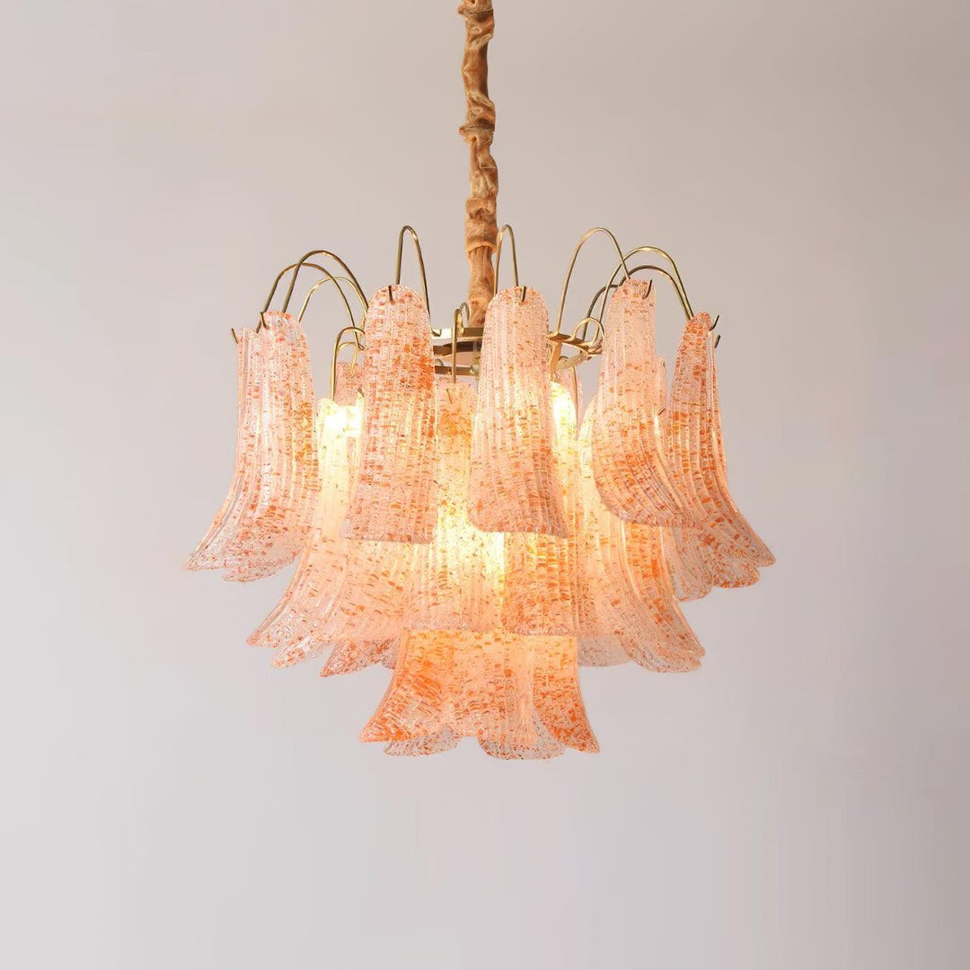 Morvian Murano Glass Chandelier