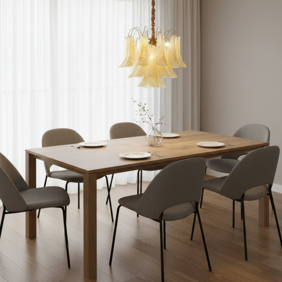 Morvian Murano Glass Chandelier