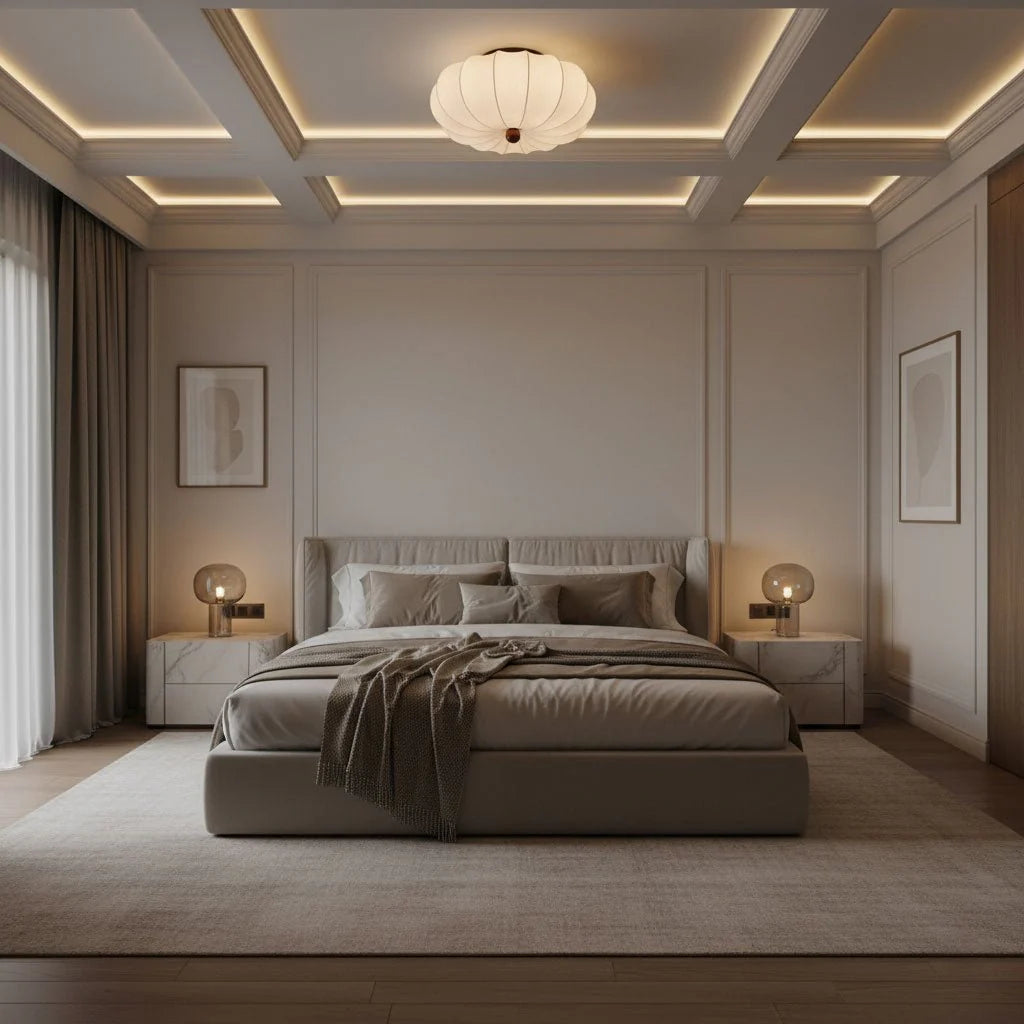 Mova Silk Celing Light 9
