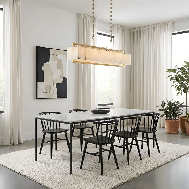 Muben Bar Alabaster Chandelier 11