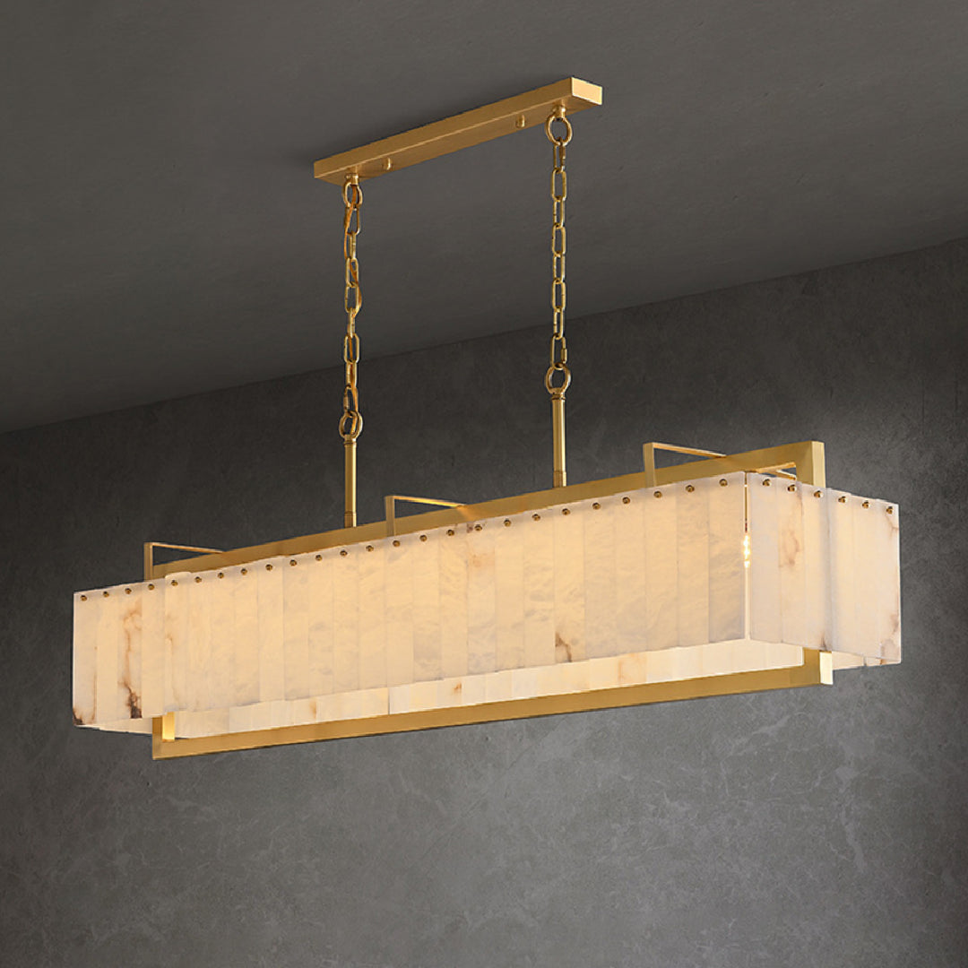 Muben Bar Alabaster Chandelier 3