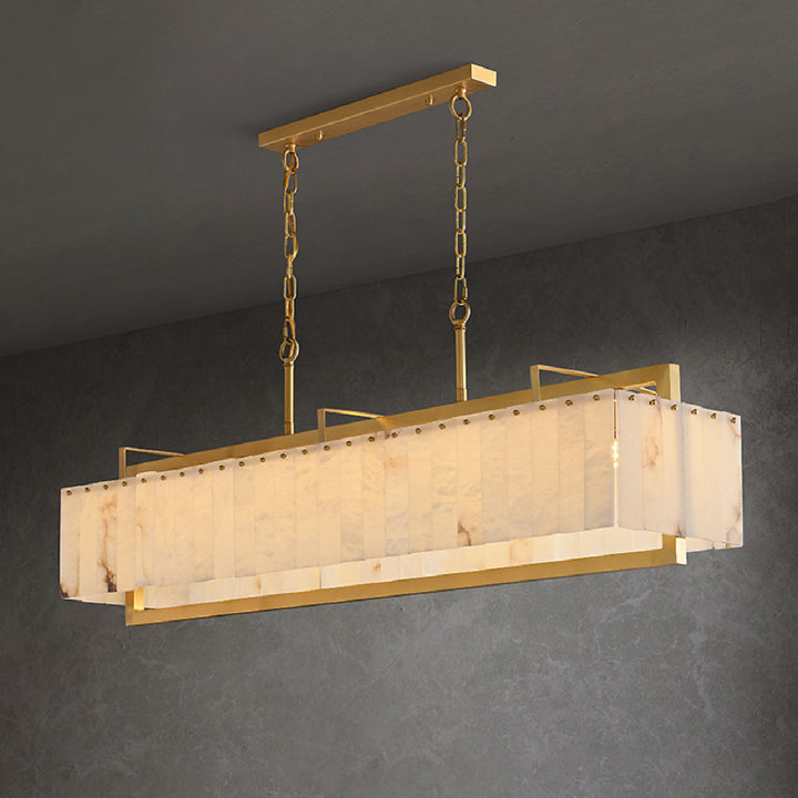 Muben Bar Alabaster Chandelier 3