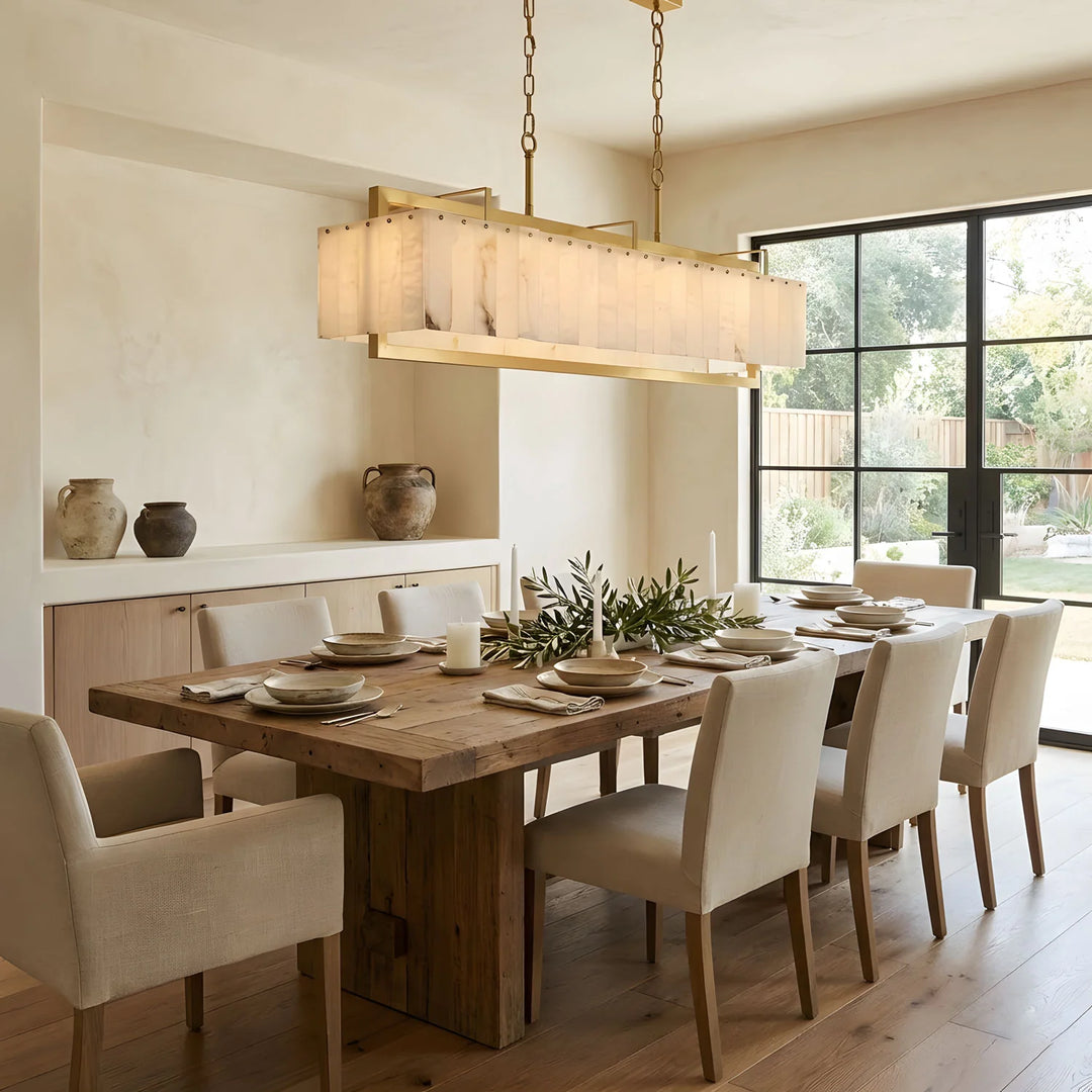 Muben Bar Alabaster Chandelier 9