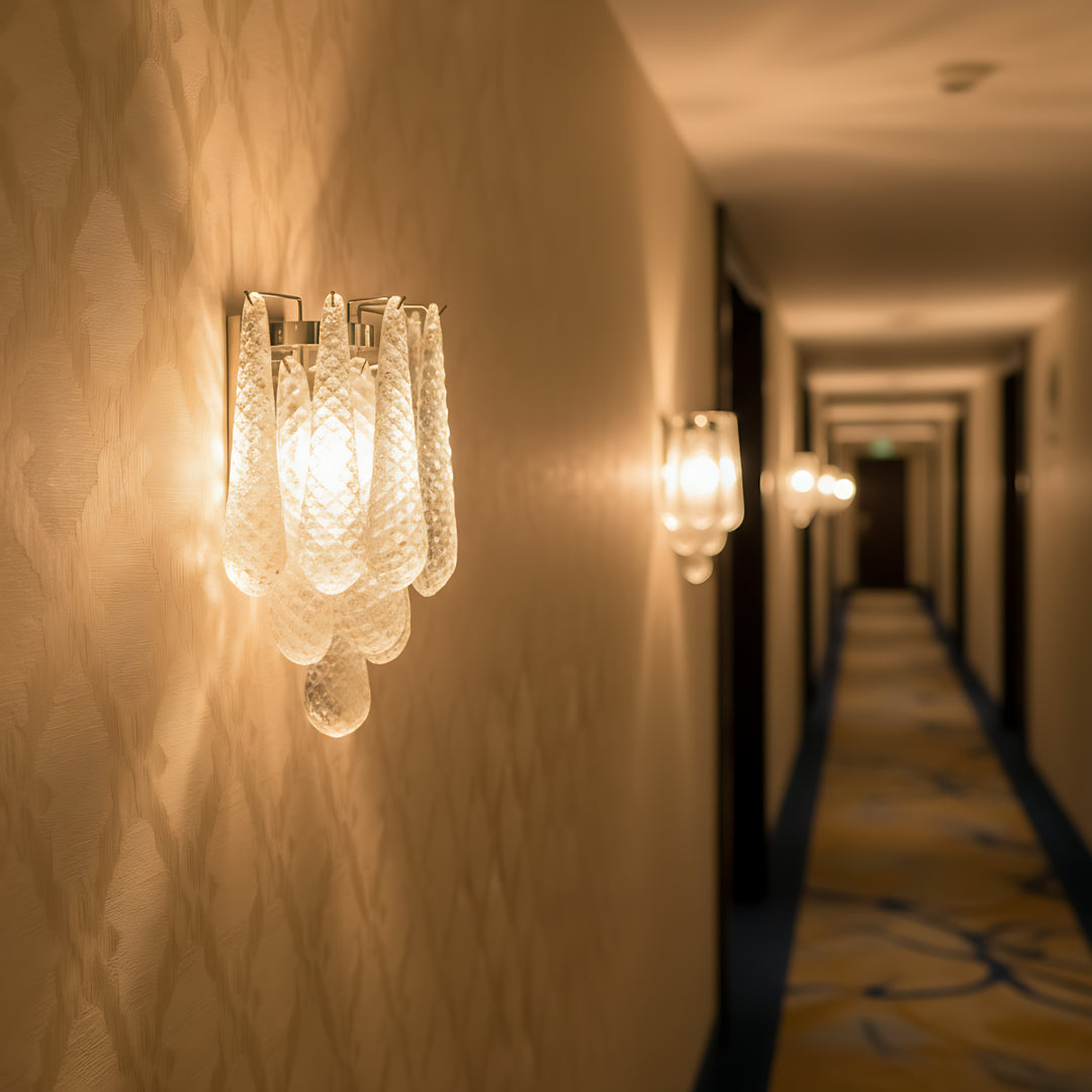 Petal Glass Wall Lamp