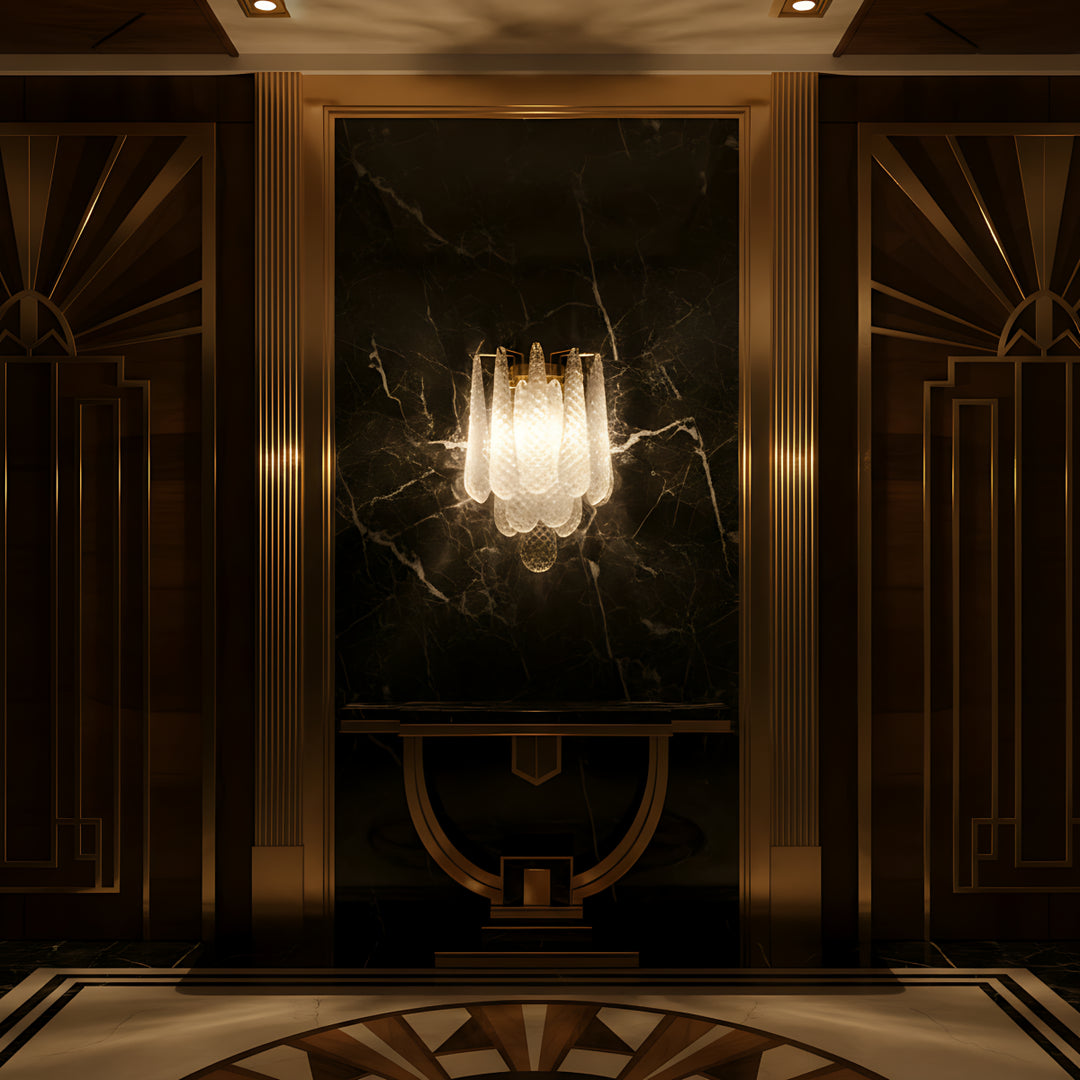 Petal Glass Wall Lamp