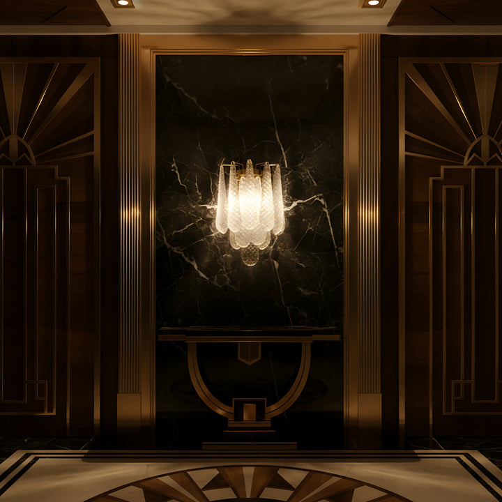 Petal Glass Wall Lamp