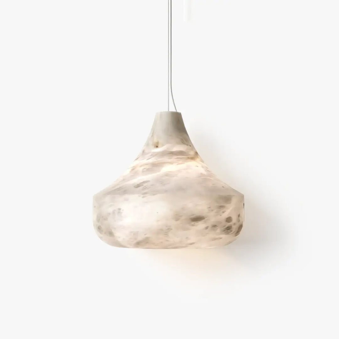 Nara Cone Alabaster Pendant Light 1