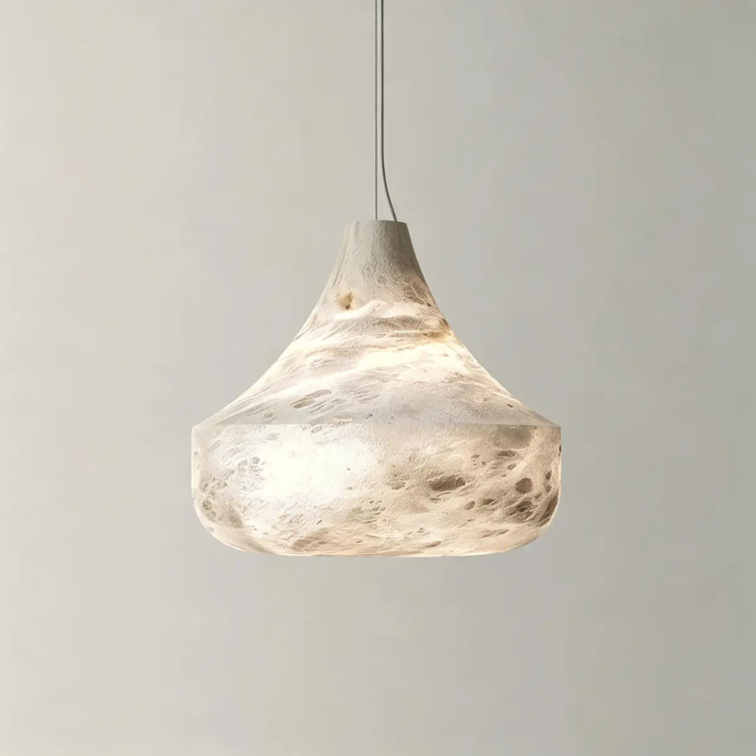 Nara Cone Alabaster Pendant Light 11