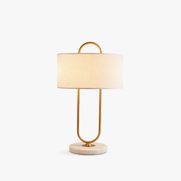 Narevune Marble Loop Table Lamp 6