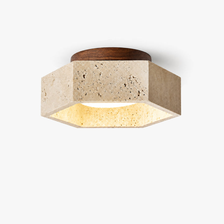 Navorune Travertine Ceiling Lamp 10