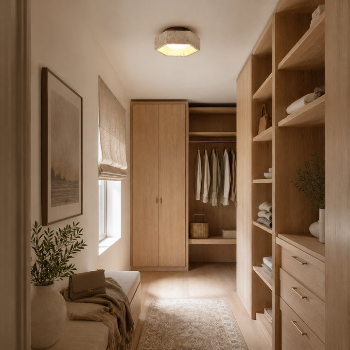 Navorune Travertine Ceiling Lamp 3