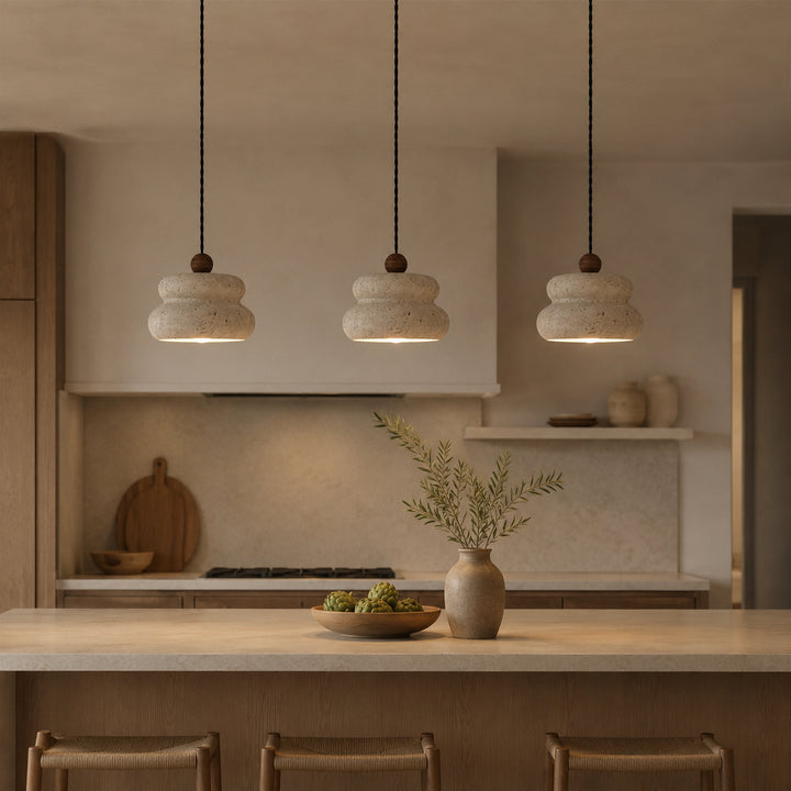Nerivaro Three Headed Long Chandeliers 10