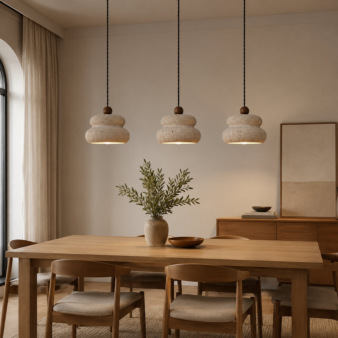 Nerivaro Three Headed Long Chandeliers 9