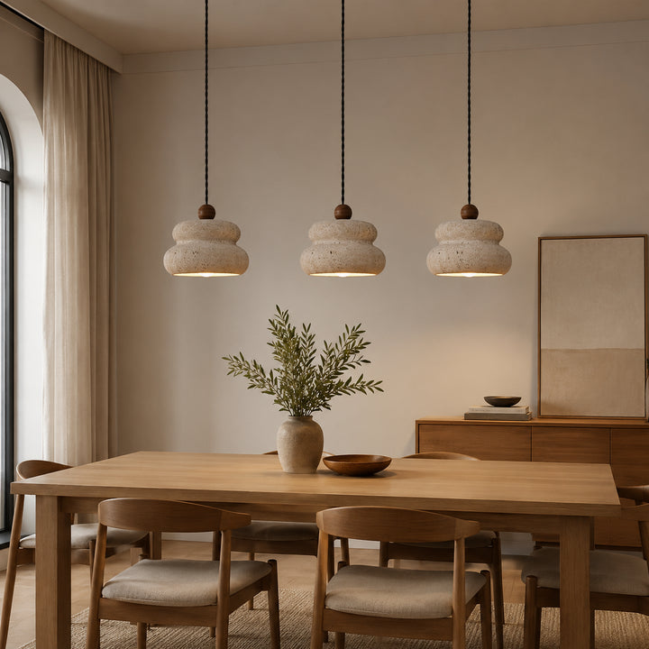 Nerivaro Three Headed Long Chandeliers 9
