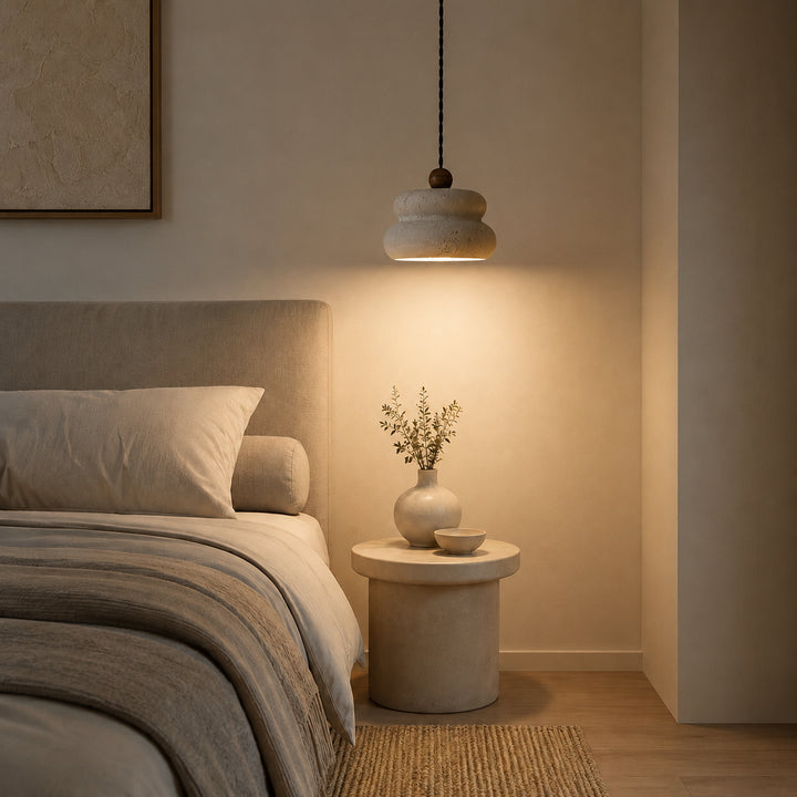 Nerivaro Travertine Pendant Light 5
