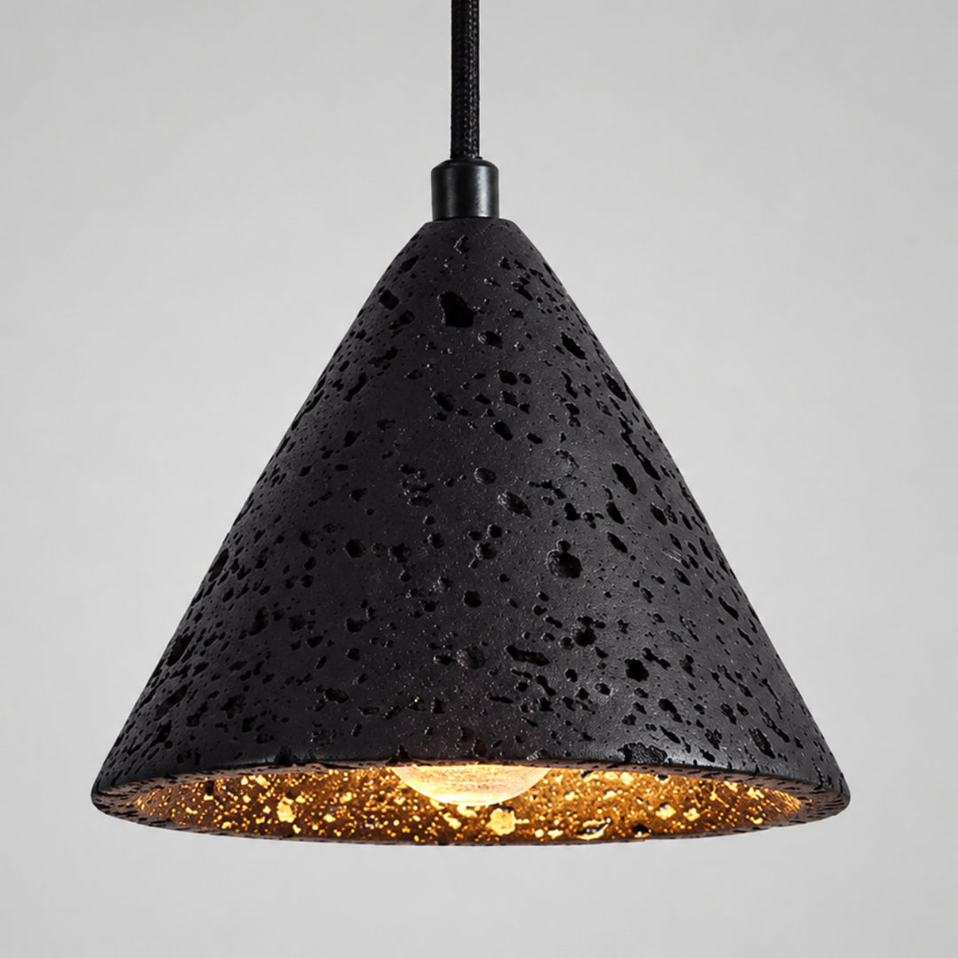 Nolvaren Travertine Cone Pendant Light 10