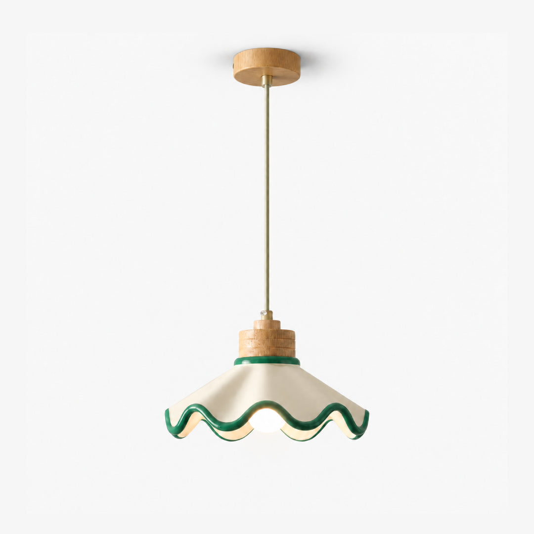 Nolvessa Scalloped Pendant Light 1