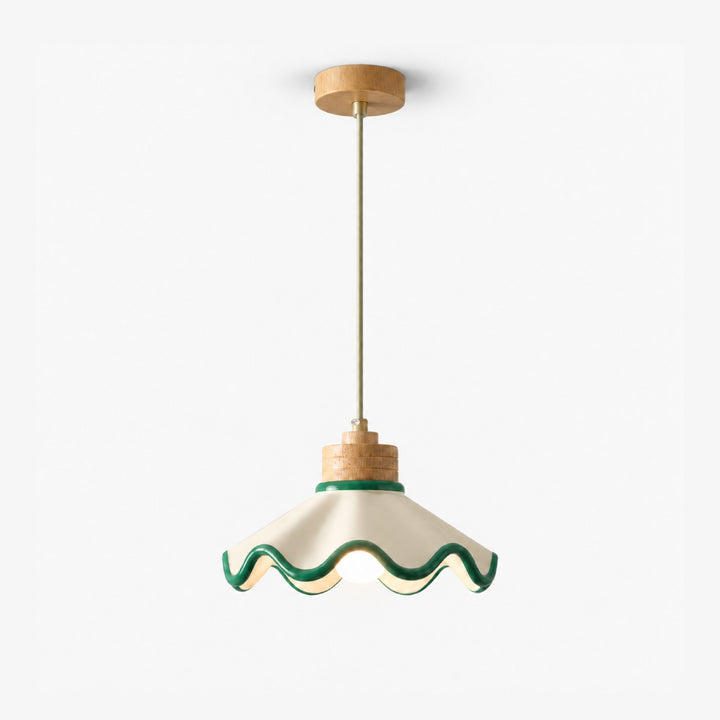 Nolvessa Scalloped Pendant Light 1