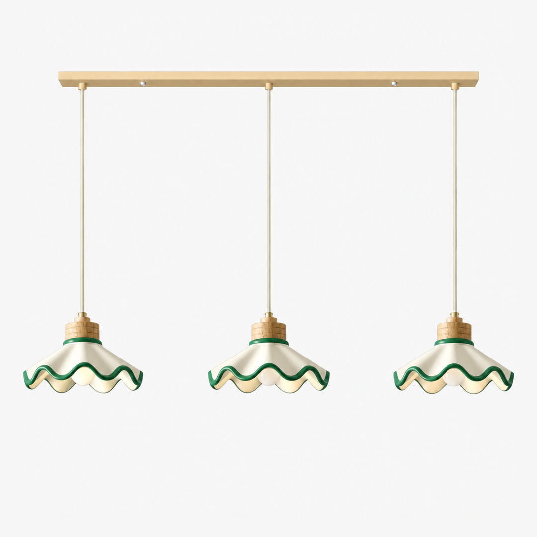 Nolvessa Scalloped Pendant Light 2