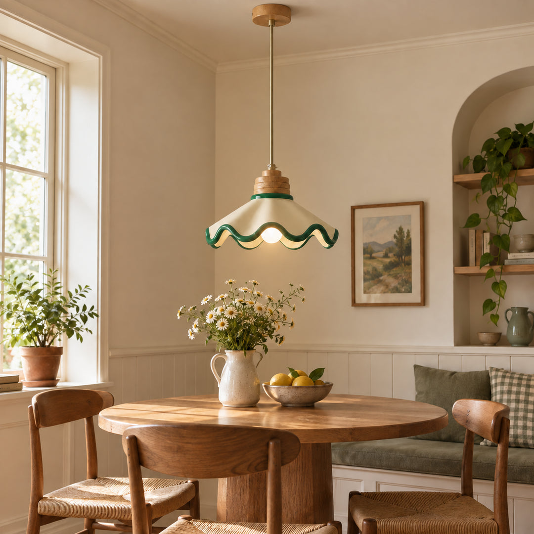 Nolvessa Scalloped Pendant Light 3