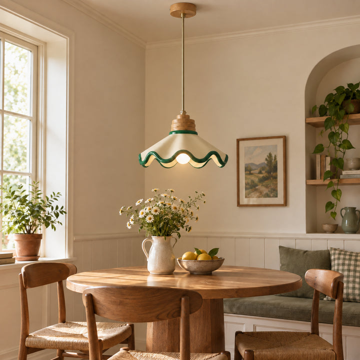 Nolvessa Scalloped Pendant Light 3