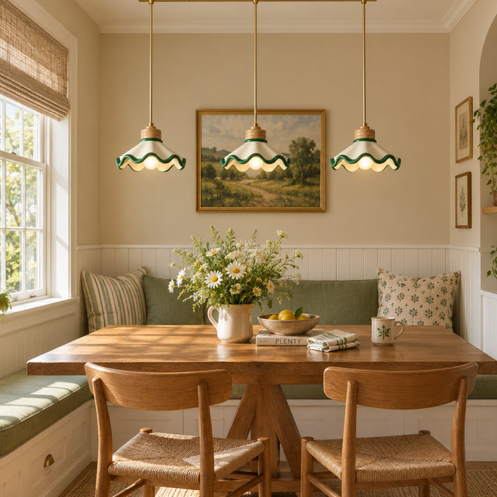 Nolvessa Scalloped Pendant Light 4