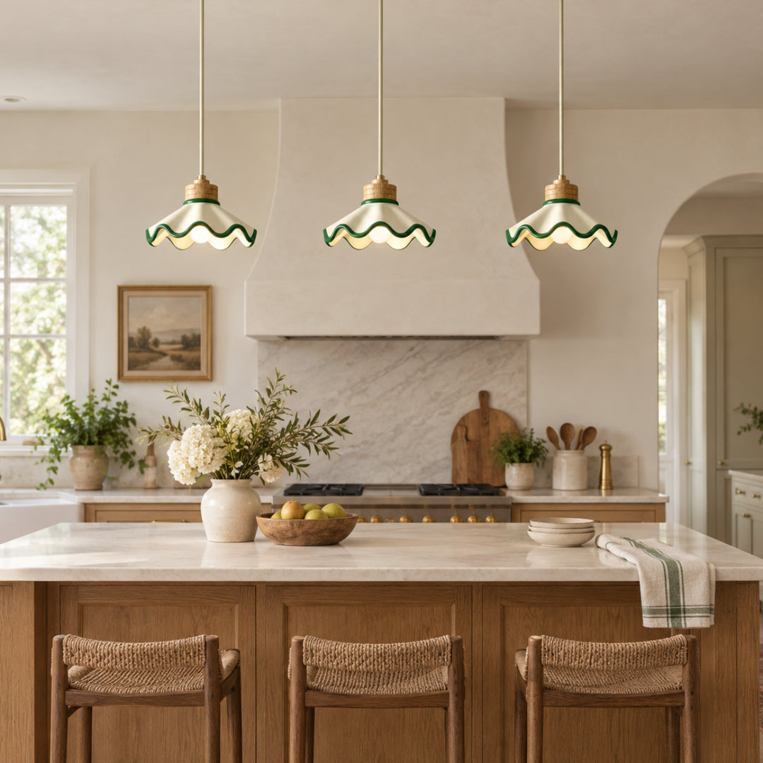 Nolvessa Scalloped Pendant Light 5