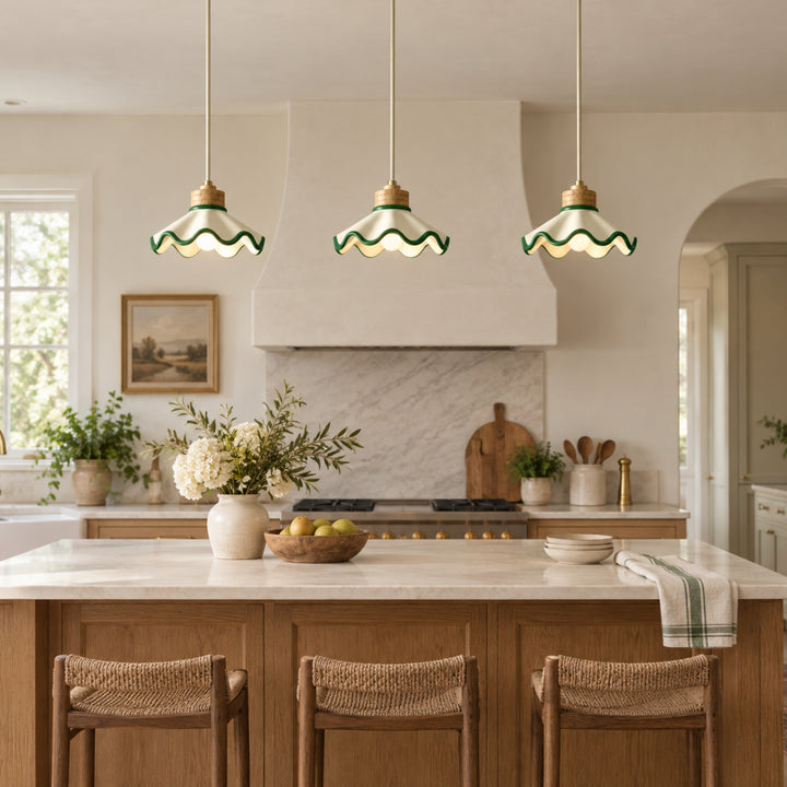 Nolvessa Scalloped Pendant Light 5