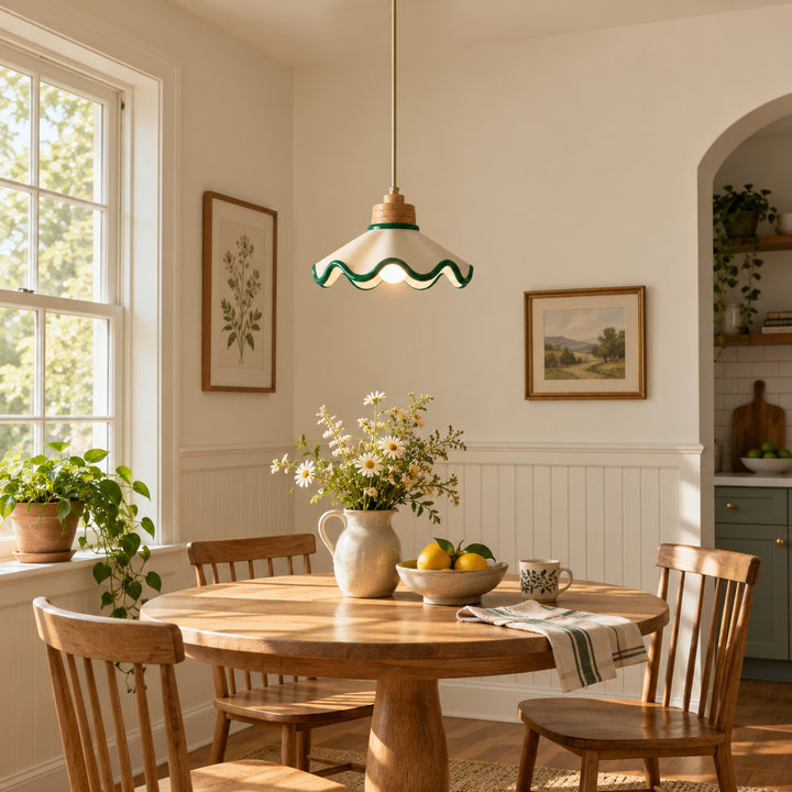 Nolvessa Scalloped Pendant Light 6
