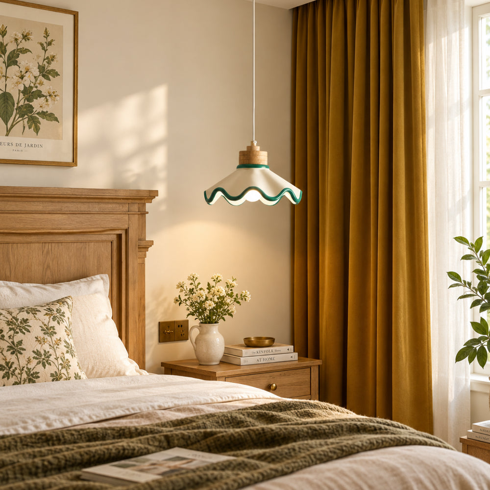 Nolvessa Scalloped Pendant Light 9
