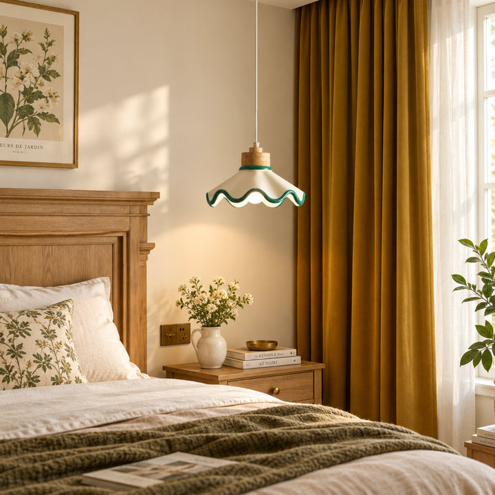 Nolvessa Scalloped Pendant Light 9