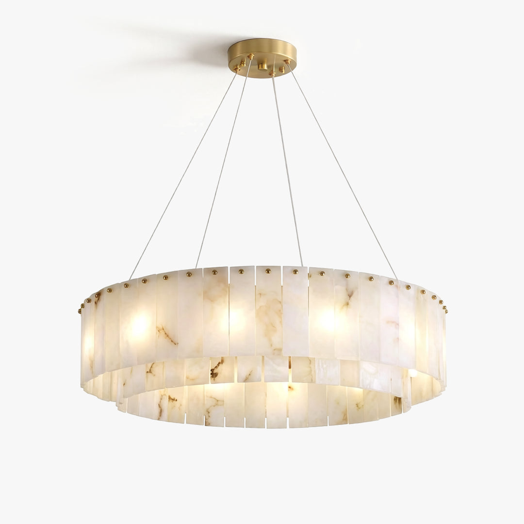 Nona Alabaster Chandelier 1