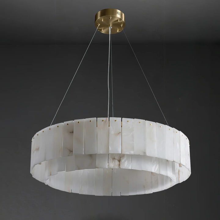 Nona Alabaster Chandelier 12