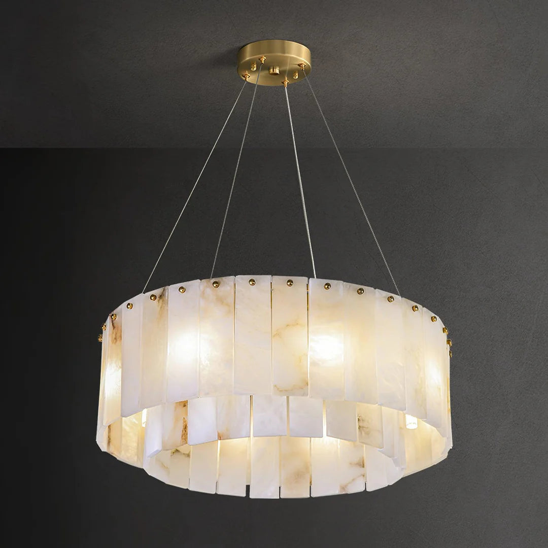 Nona Alabaster Chandelier 13