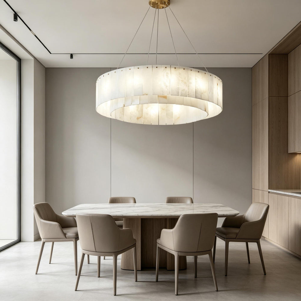 Nona Alabaster Chandelier 2