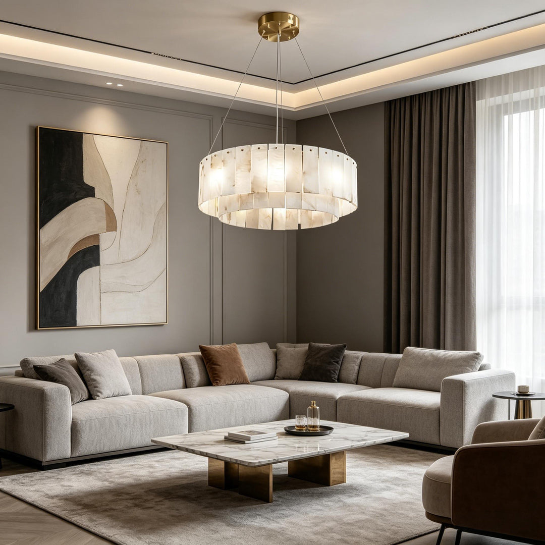 Nona Alabaster Chandelier – AIBIALIGHT