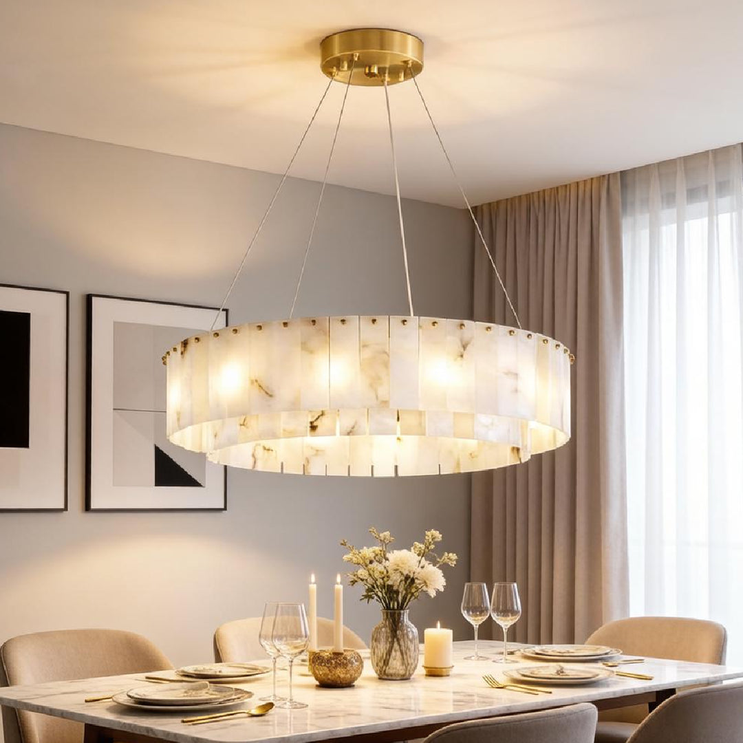 Nona Alabaster Chandelier – AIBIALIGHT