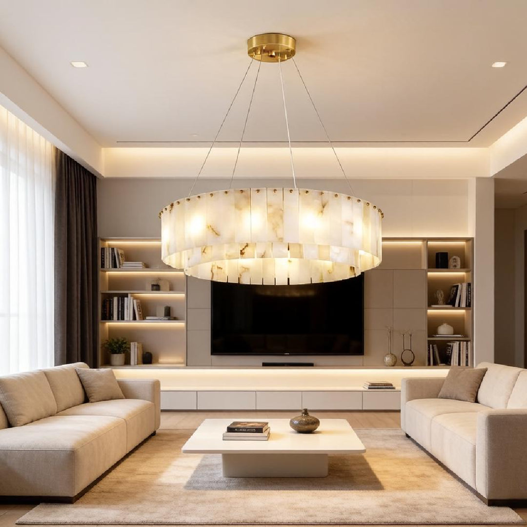 Nona Alabaster Chandelier – AIBIALIGHT