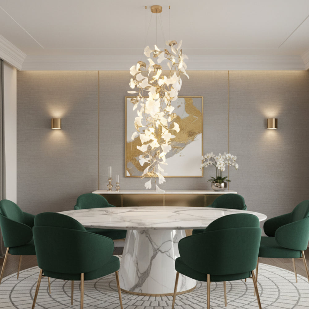 Ojo Gingko Chandelier 11