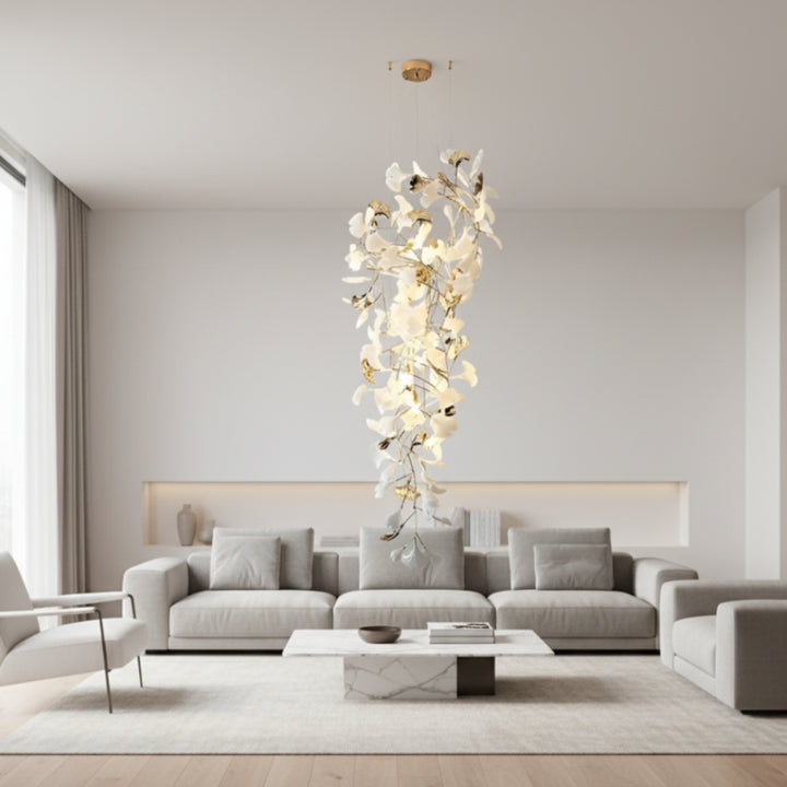 Ojo Gingko Chandelier 12