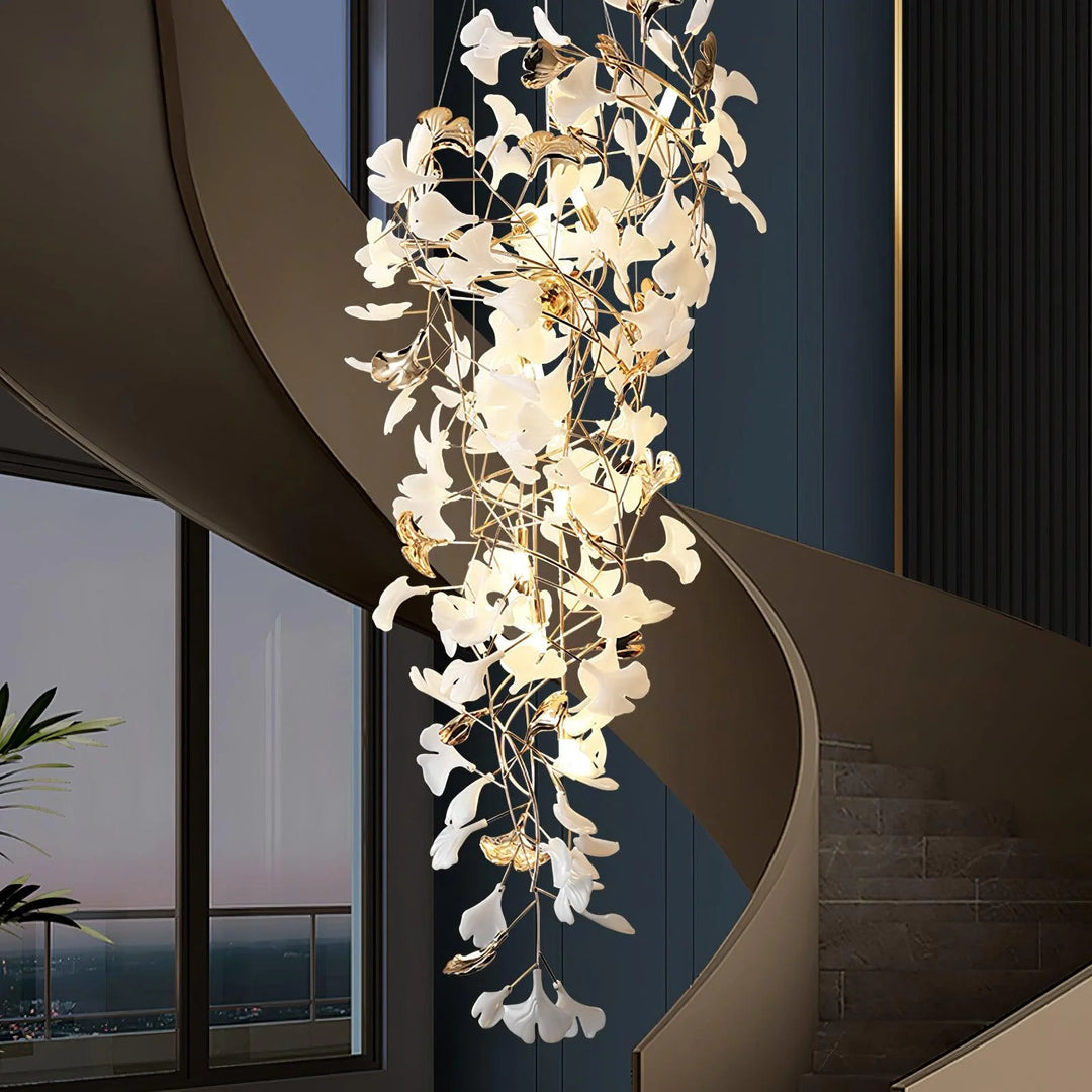 Ojo Gingko Chandelier 14