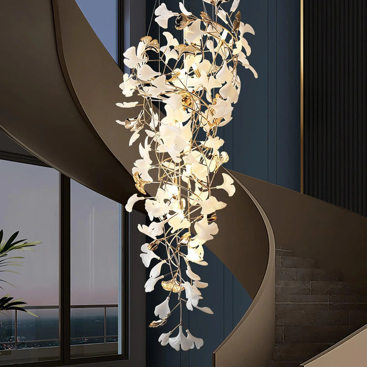 Ojo Gingko Chandelier 14