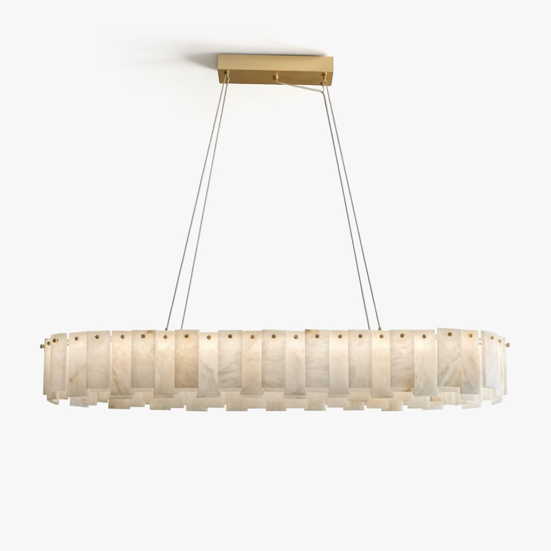 Onyx Linear Alabaster Chandelier 1