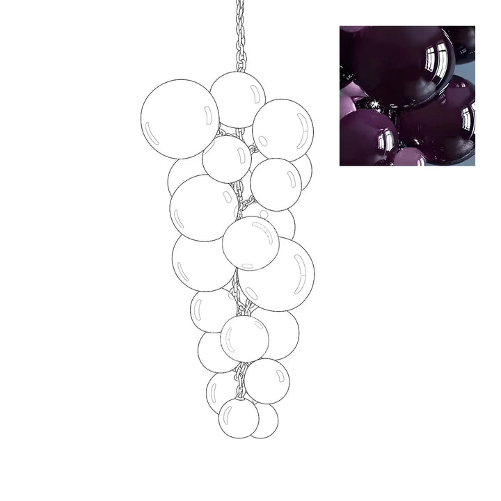 Opaline Murano Glass Chandelier 11