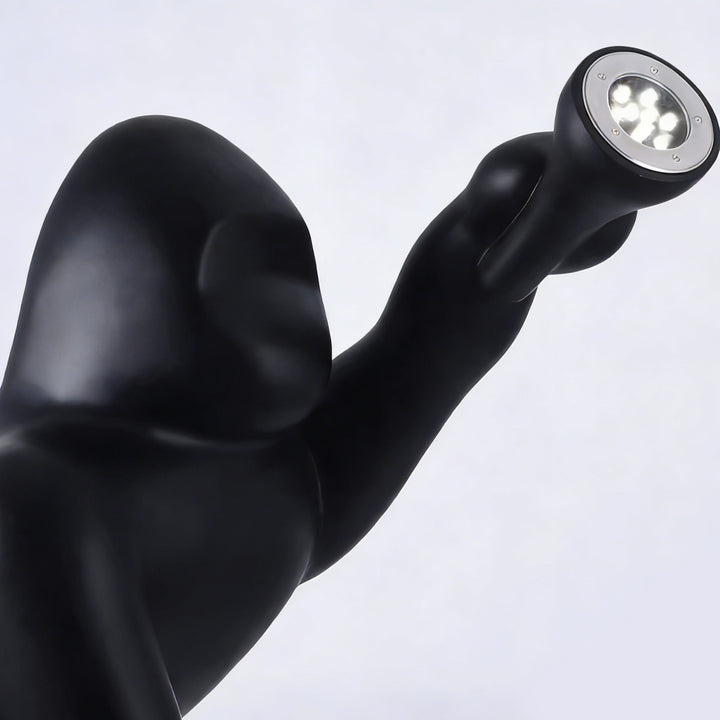 Orangutan Sculpture Floor Lamp 4