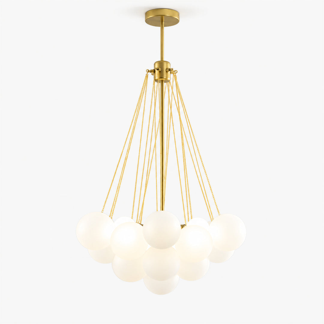 Orbavelle Globe Cluster Chandelier 17