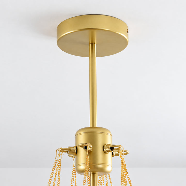 Orbavelle Globe Cluster Chandelier 7