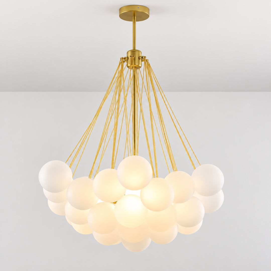 Orbavelle Globe Cluster Chandelier 9