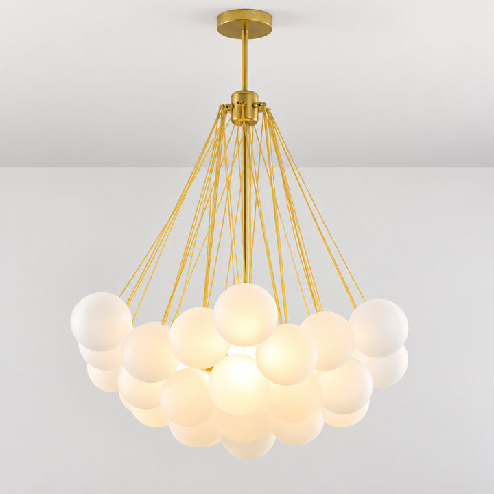 Orbavelle Globe Cluster Chandelier 9